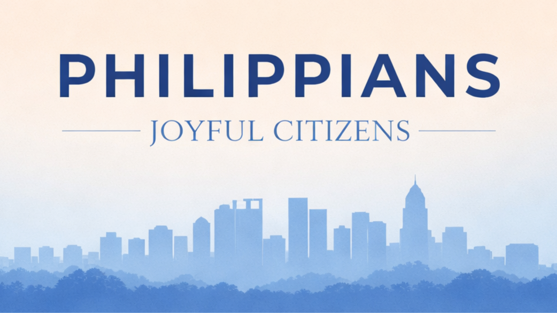 Philippians: the Gospel Moves Toward
